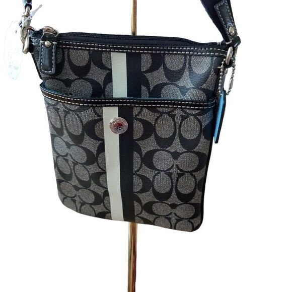 Authentic Coach logo crossbody - Picture 1 of 4